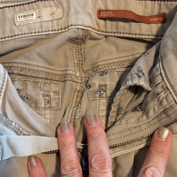 Anthropologie Taupe Cargo Joggers - Picture 5 of 8